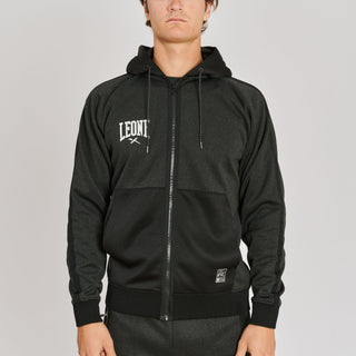 Sweatshirt Leone Gemêleerd ABX611 met kap