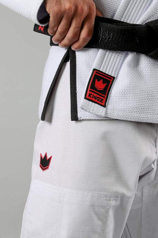 BJJ Gi Kingz Ultralight 2.0 Bianco