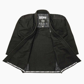 BJJ Gi Tatami Fightwear Estilo Black Label Nero-nero