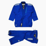 BJJ Gi Tatami Fightwear Estilo Black Label blu-grigio