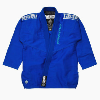 BJJ Gi Tatami Fightwear Estilo Black Label blu-grigio