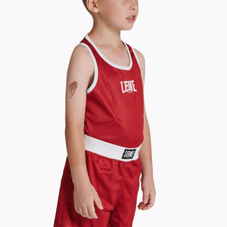 Tank top kinderboksen Leone Double Face AB214J