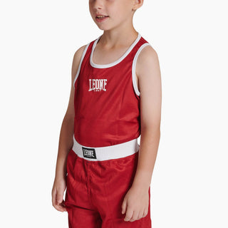 Tank top kinderboksen Leone Double Face AB214J