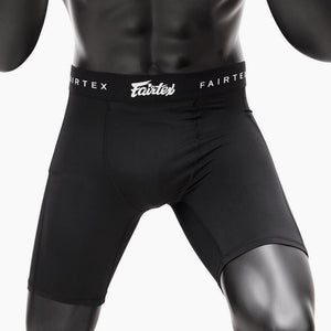 Conchiglia uomo Fairtex GC3 con pantaloncini a compressione