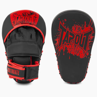 Guanti da passata Tapout Northgate Nero-Rosso-Combat Arena