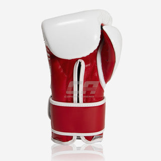 Guantoni Cleto Reyes Sparring CE6 Bianco-rosso Mexican-Combat Arena