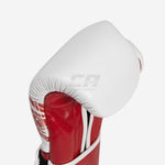 Guantoni Cleto Reyes Sparring CE6 Bianco-rosso Mexican-Combat Arena