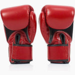 Guantoni Muay Thai Fairtex BGV1 traspiranti Rosso