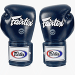 Thaibokshandschoenen Fairtex BGV5 Super Sparring Blauw