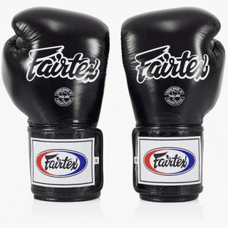 Thaibokshandschoenen Fairtex BGV5 Super Sparring Zwart