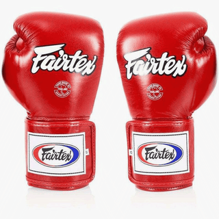 Thaibokshandschoenen Fairtex BGV5 Super Sparring Rood