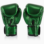 Guantoni Muay Thai Fairtex Metallic BGV22 Verde