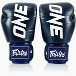 Guantoni Muay Thai Fairtex ONE Blu