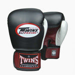 Guantoni Muay Thai Twins Special BGVL4 Rosso-nero-bianco