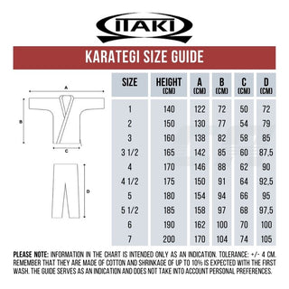 Karatepak Itaki Shodan Kata Art. 52KN