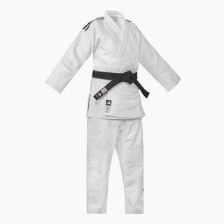 Judopak wit Adidas J730 Champion III IJF Slimfit