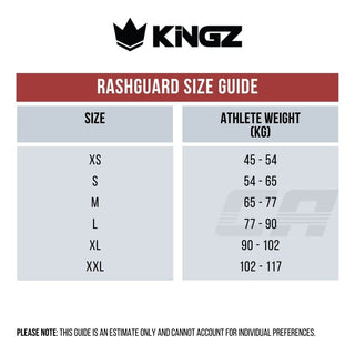 Rashguard Geen-Gi Kingz Kore V2 met lange mouwen