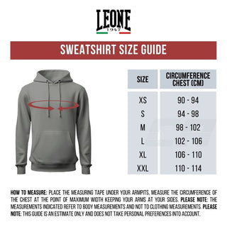 Sweatshirt Leone DNA met kap ABX711