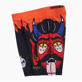 Korte broek compressie Manto Diablo