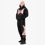 Pantaloni Joggers Tapout Splashing Nero-Combat Arena