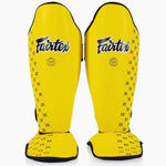 Scheenbeschermers Fairtex Wedstrijd SP5 met voetbeschermers Geel