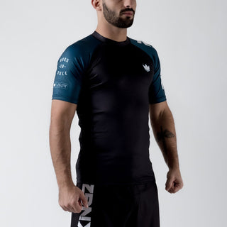 Rashguard maniche corte No-Gi Kingz Born To Rule