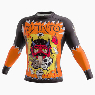 Rashguard Manto Diablo lange mouwen