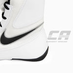 Scarpe da Boxe Nike Machomai Bianco-Nero-Combat Arena