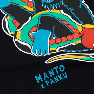 T-shirt Manto x Panku Struggle Nero-Combat Arena