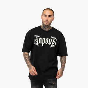 T-shirt Tapout Oversize Simply Believe Nero-Combat Arena