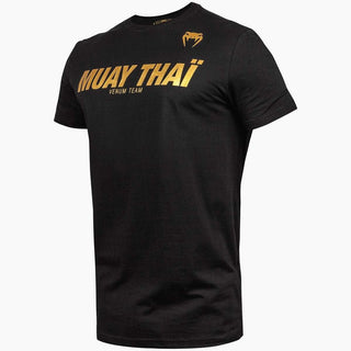 T-shirt Venum Muay Thai VT Nero-Oro