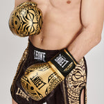 Pantaloncini kick-thai Leone Haka AB968-Combat Arena