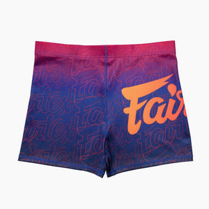 Pantaloncini donna a compressione Fairtex CP5 Blu-Combat Arena