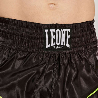 Pantaloncini kick-thai Leone Revo Fluo AB964F-Combat Arena