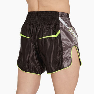 Pantaloncini kick-thai Leone Revo Fluo AB964F-Combat Arena