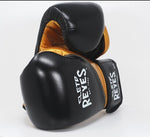 Bokshandschoenen Cleto Reyes Hoge precisietraining CE7 zwart-goud