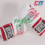 Bokshandschoenen Cleto Reyes Sparring CE6 Wit-Rood Mexicaans