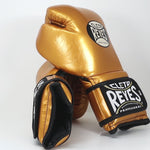 Bokshandschoenen Cleto Reyes Sparring CE6 Goud